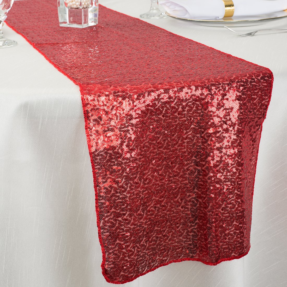 Table Runners Rental - Premium Rosette or Sequin