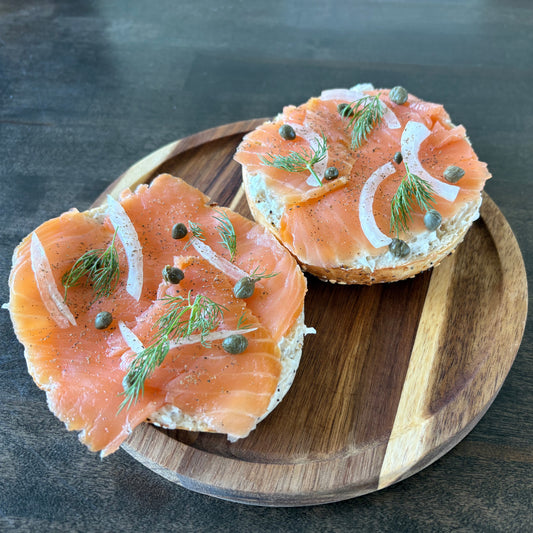 Bagel with Salmon