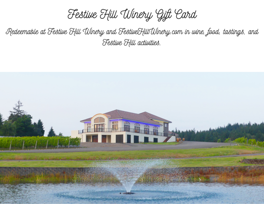 Festive Hill Winery Gift Card