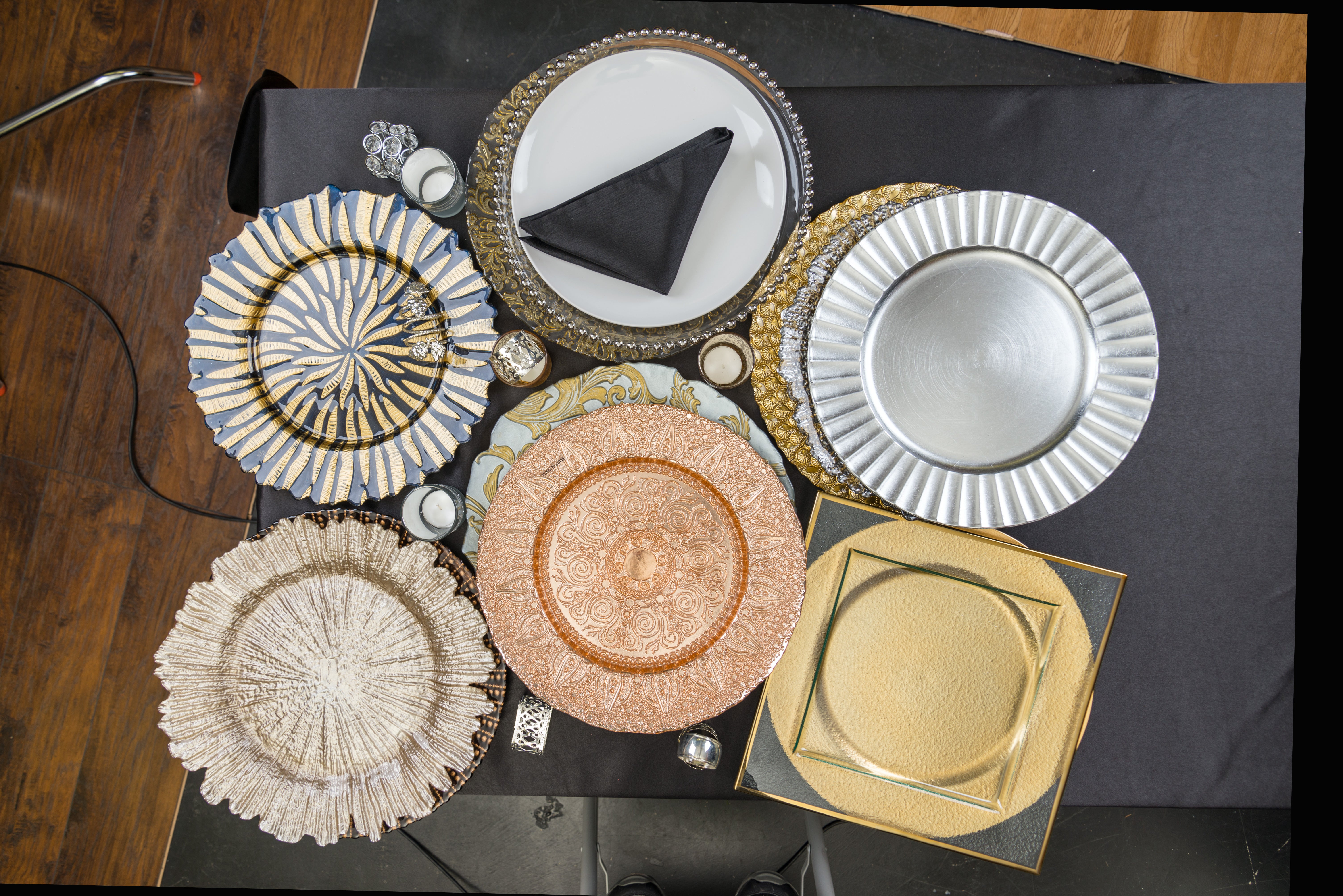 Charger Plate Rental – Festive Hill Winery