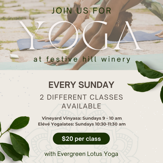 Yoga at the Winery