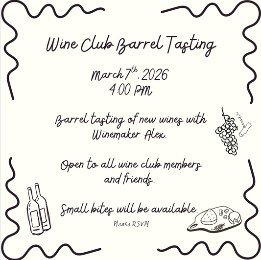 Wine Club Barrel Tasting